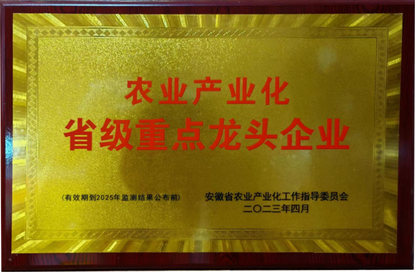 省级重点龙头企业